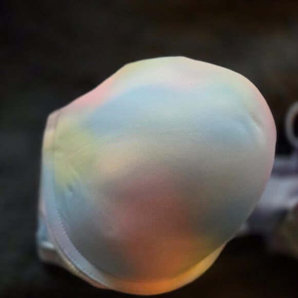 The Victoria's Secret Pink Tie Dye Wear Everywhere push up bra Front close 36DD - Picture 10 of 11
